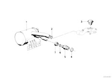 E12 535i M30 Sedan / Rear Axle Differential Oil Carrier