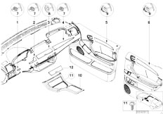 E53 X5 3.0d M57 SAV / Vehicle Trim/  Interior Retrofit In Graphit Metallic