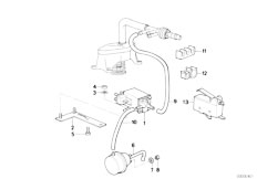 E30 324d M21 4 doors / Engine/  Vacuum Control Cruise Control