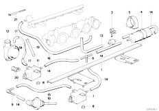 E34 M5 3.6 S38 Sedan / Engine/  Vacuum Control Engine