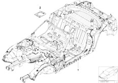 Z3 Z3 1.8 M43 Roadster / Bodywork/  Body Skeleton
