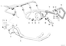 E30 318i M10 4 doors / Engine Emission Control