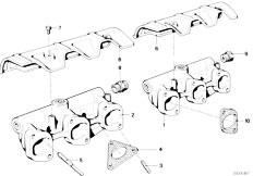 E12 528i M30 Sedan / Engine Exhaust Manifold-2