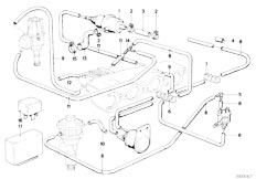 E12 528i M30 Sedan / Engine Vacuum Control Agr-2