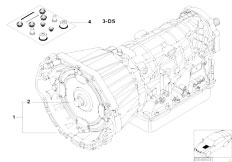 E53 X5 4.4i M62 SAV / Automatic Transmission Automatic Gearbox A5s440z 4 Wheel