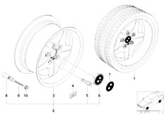 Z3 Z3 M3.2 S54 Roadster / Wheels M Roadstar Styling Styl 40