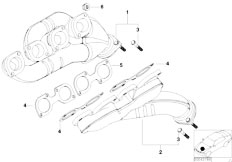 E53 X5 4.6is M62 SAV / Engine/  Exhaust Manifold