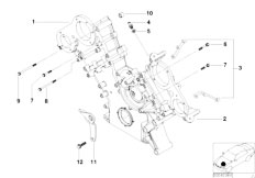 E39 M5 S62 Sedan / Engine Upper Timing Case