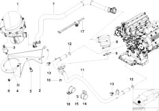 E52 Z8 S62 Roadster / Engine/  Emission Control Air Pump