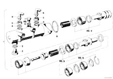 E12 520 M10 Sedan / Brakes/  Brake Master Cylinder