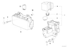 E31 840i M60 Coupe / Brakes/  Anti Block System Control Unit