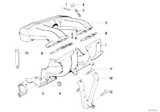 E30 318i M40 2 doors / Engine/  Intake Manifold System