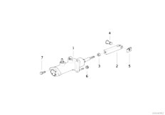 E32 740iL M60 Sedan / Brakes/  Hydraulic Brake Servo Unit