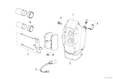 E31 840Ci M62 Coupe / Brakes/  Front Wheel Brake Brake Pad Sensor