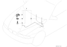 E39 525td M51 Sedan / Universal Accessories/  Marten Repeller