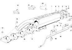 E31 850CSi S70 Coupe / Engine/  Intake Manifold System