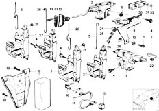 E30 325i M20 Cabrio / Bodywork/  Central Locking System