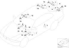 E39 540i M62 Sedan / Lighting/  Various Lamps