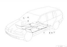 E36 318i M43 Touring / Vehicle Trim Floor Covering