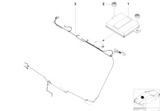 E53 X5 4.6is M62 SAV / Communication Systems Single Parts Bmw Spoiler Antenna