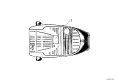 ISE Dreirad 1 Zyl Sedan / Bodywork/  Floorpan Assembly