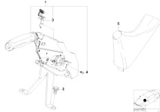 E53 X5 4.6is M62 SAV / Brakes Handbrake Lever