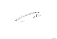 E31 850CSi S70 Coupe / Vehicle Trim Exterior Trim