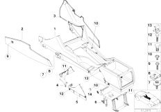 E39 525i M54 Touring / Vehicle Trim/  Centre Console