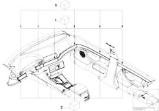 E39 525d M57 Touring / Vehicle Trim/  Set Of Wood Covers