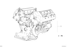 E53 X5 4.6is M62 SAV / Engine/  Short Engine