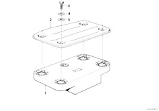 E30 M3 S14 Cabrio / Vehicle Trim Vibration Damper