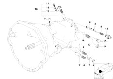 E34 M5 3.8 S38 Sedan / Manual Transmission/  S6s420g Inner Gear Shifting Parts