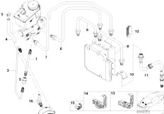 E46 330d M57 Touring / Brakes/  Front Brake Pipe Dsc-3