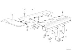 E36 325td M51 Sedan / Engine/  Intake Manifold System