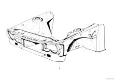 E21 320 M20 Sedan / Bodywork/  Forward Structure