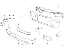 E21 320 M20 Sedan / Bodywork Front Panel