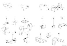 E21 318 M10 Sedan / Bodywork/  Front Body Bracket