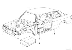 E21 315 M10 Sedan / Bodywork/  Body Skeleton