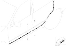 E53 X5 3.0d M57 SAV / Vehicle Trim/  Bumper Guard