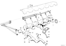 E30 320i M20 2 doors / Engine Emission Control