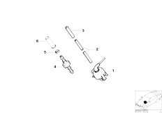 E53 X5 4.6is M62 SAV / Heater And Air Conditioning Vacuum Control Interior Temperature