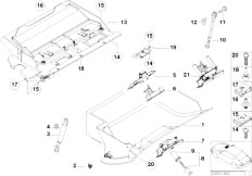 E39 520i M54 Sedan / Vehicle Trim/  Glove Box