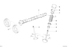 E36 318is M42 Coupe / Engine Valve Timing Gear Cam Shaft-2