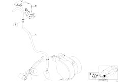 E53 X5 3.0i M54 SAV / Front Axle Final Drive Frnt Axle Ventilat 4 Wheel