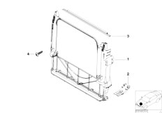 E53 X5 3.0i M54 SAV / Radiator Cooling Holder