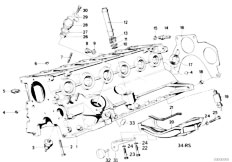 E30 323i M20 4 doors / Engine Engine Block-2