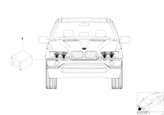 E53 X5 4.4i N62 SAV / Vehicle Electrical System/  Retrofit Kit Headlight Cleaning System