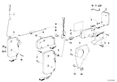 E12 520i M10 Sedan / Bodywork/  Central Locking System-2