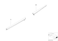 E53 X5 3.0i M54 SAV / Lighting Reflector