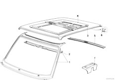 E21 315 M10 Sedan / Bodywork/  Roof